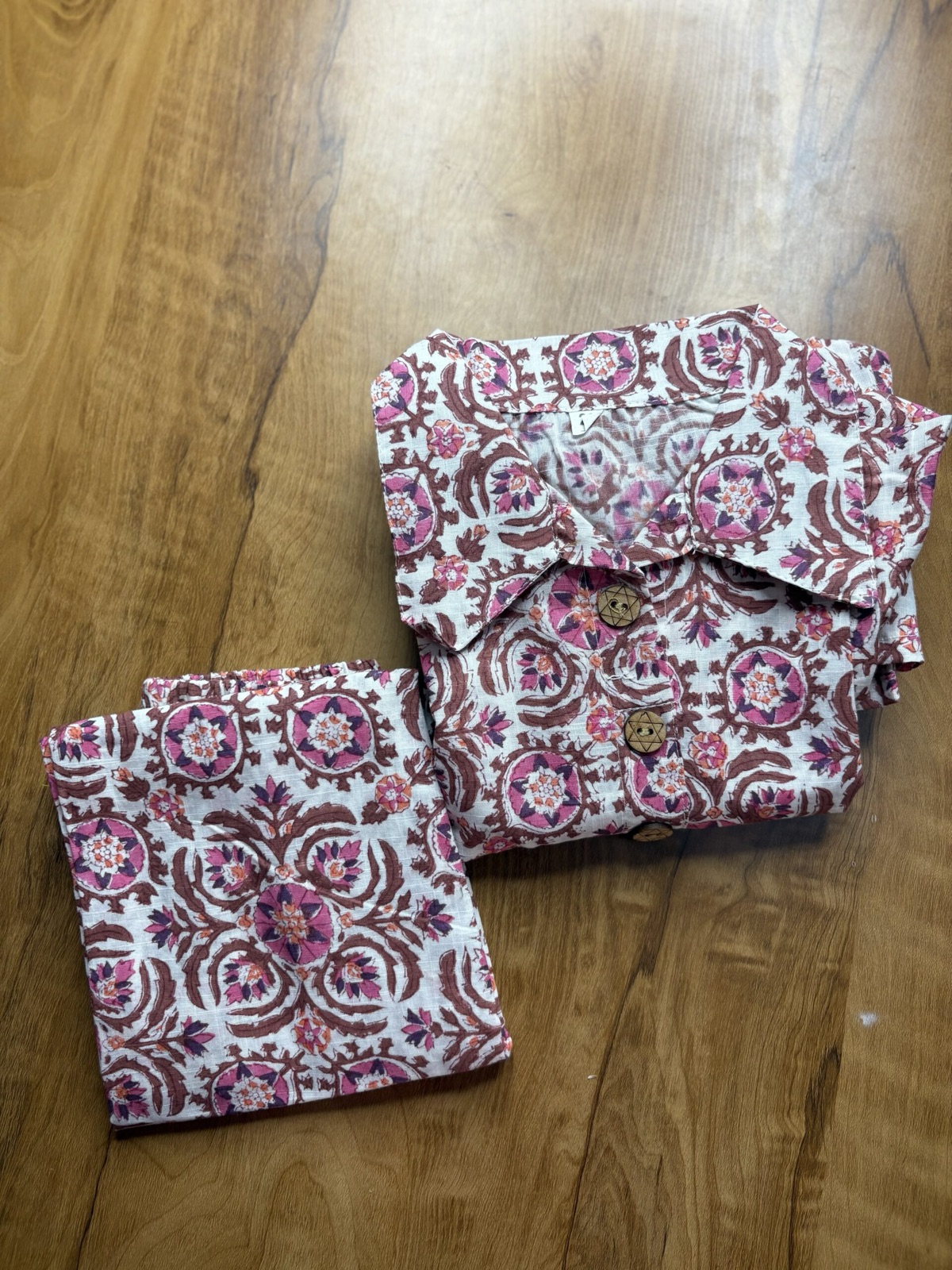 Pink Petals Cord Set — alternate view