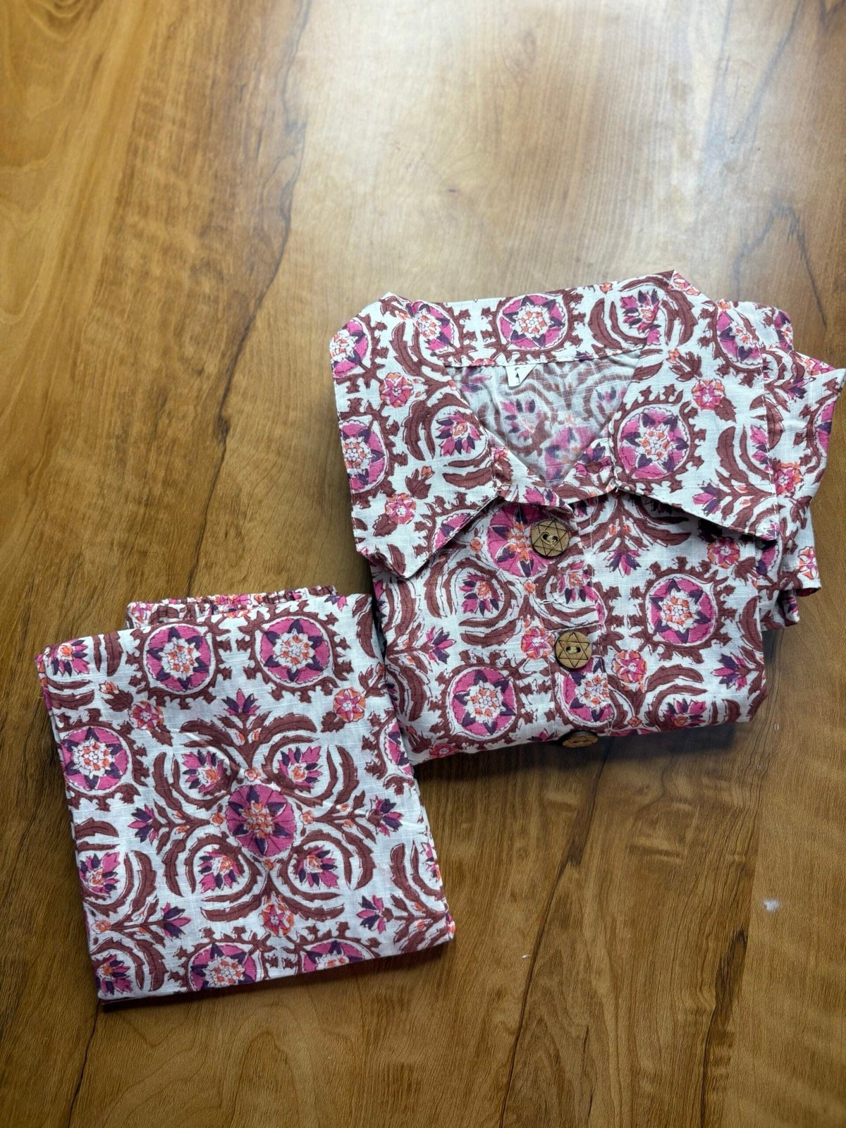 Pink Petals Cord Set — alternate view