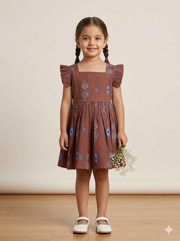 Brick Red Frock
