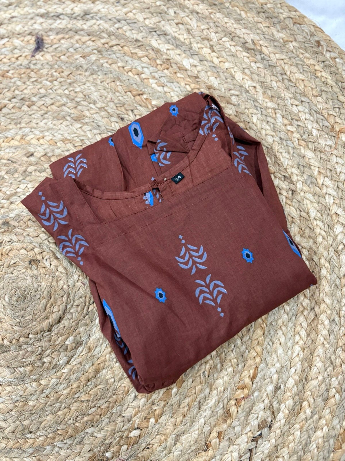 Brick Red Frock — alternate view