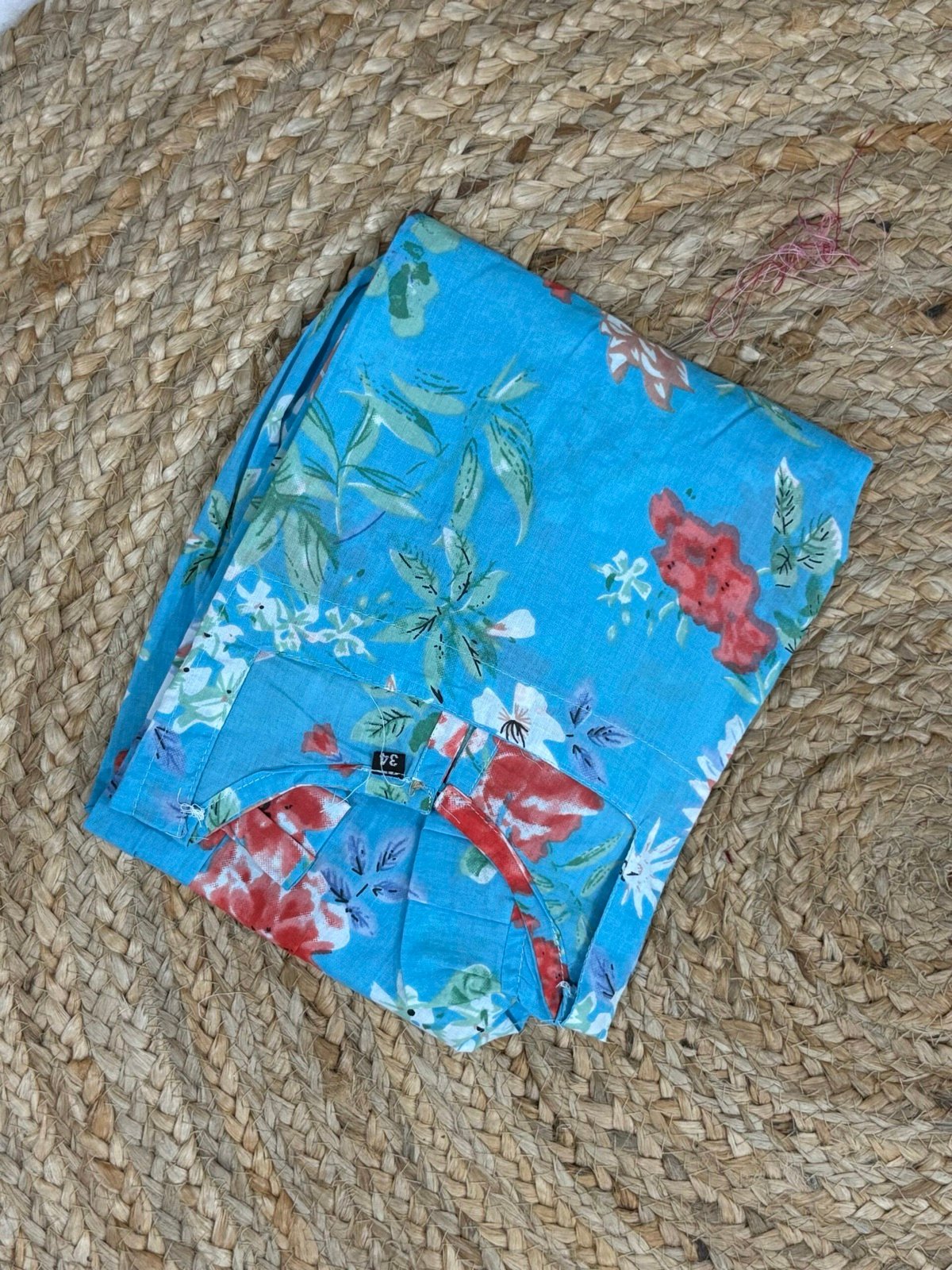 Blue Floral Frock — alternate view