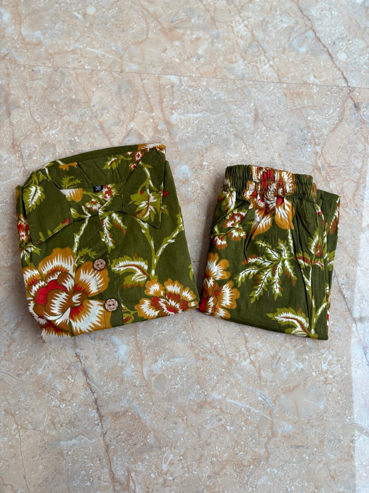 Neem Green Cord Set — alternate view