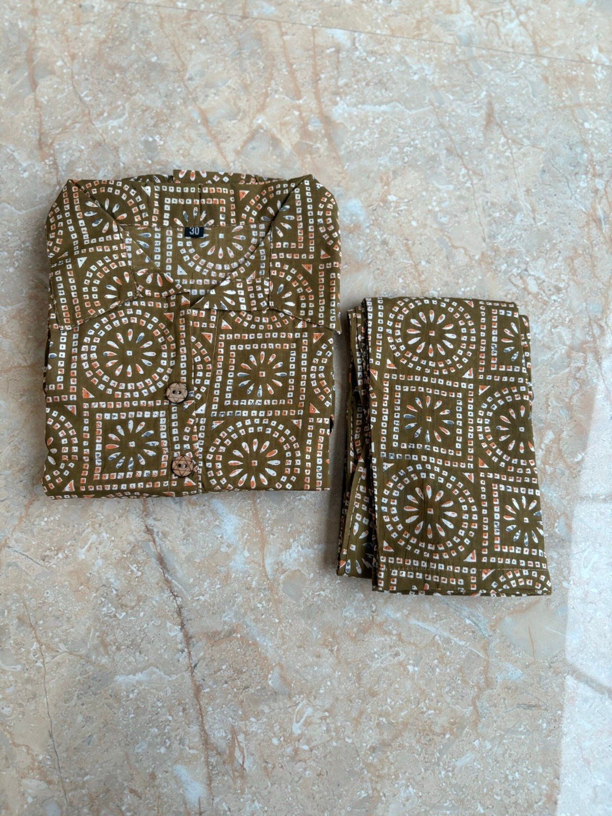 Dotted Wheels Cord Set — alternate view